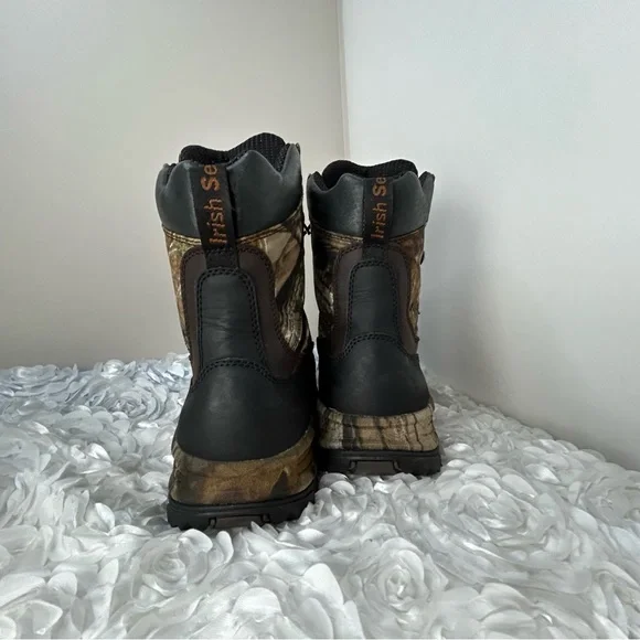 Red Wing Irish Setter Thinsulate Camo Leather Ankle Boots Men's 10 - Picture 4 of 12